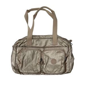 Kipling Cyrene Sparkly Gold Bag‎